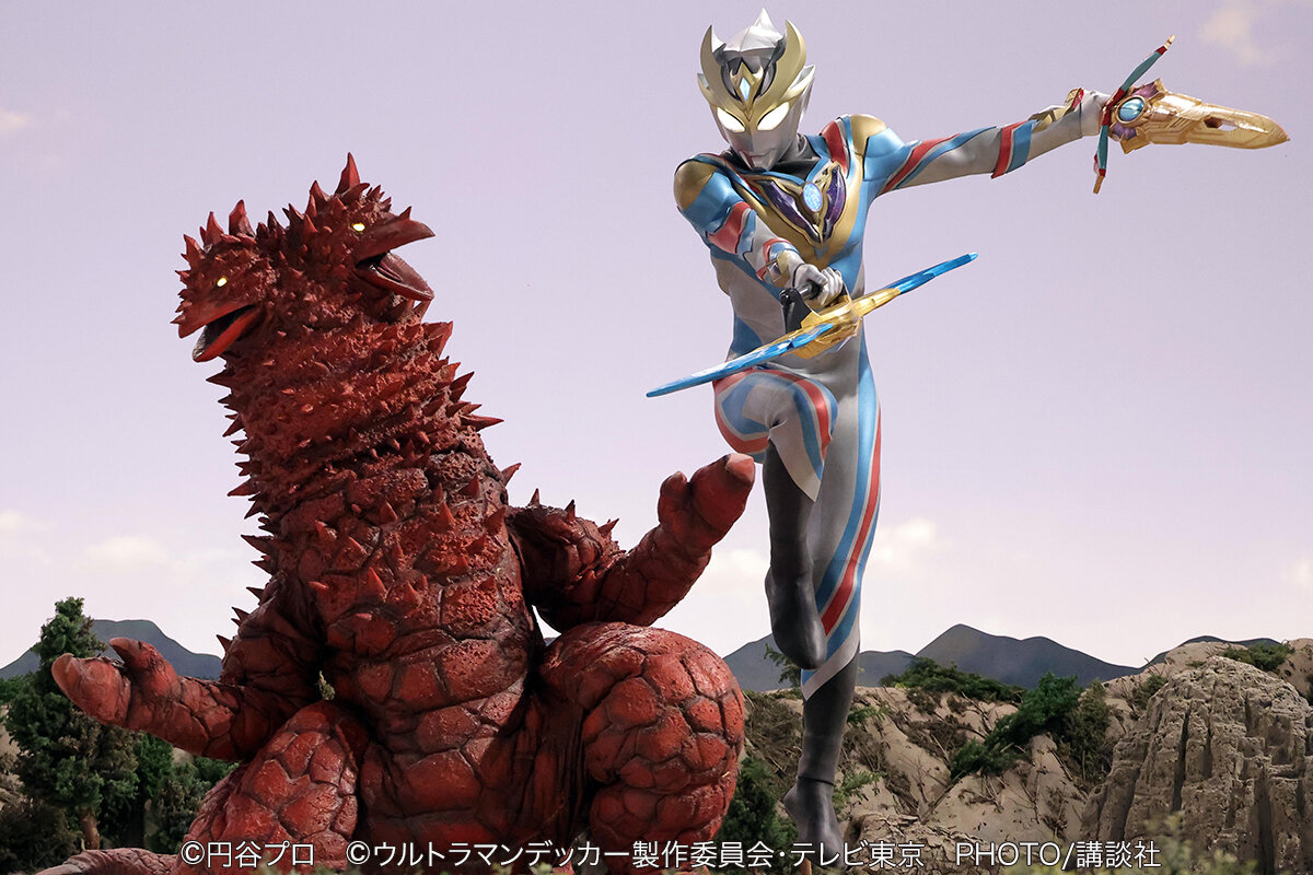 ウルトラマンデッカー】セブンを苦しめた双頭怪獣パンドン登場
