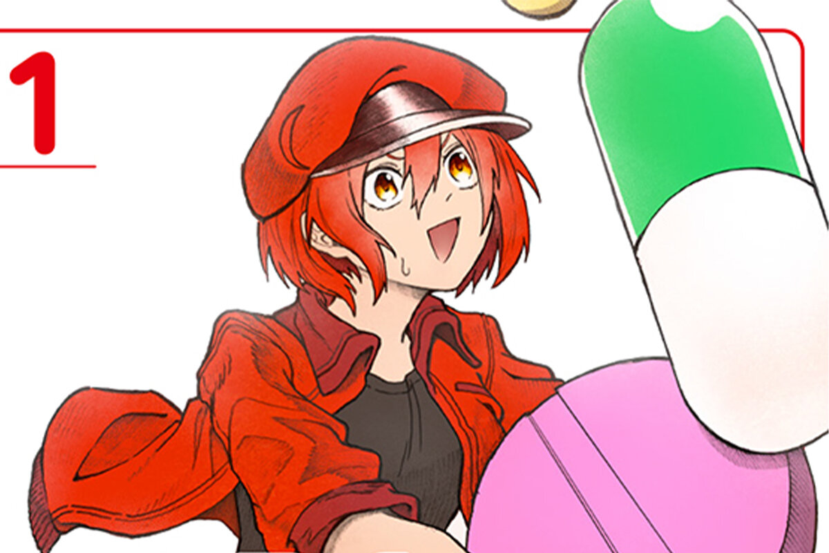 2024年1月9日発売コミック『はたらく細胞 おくすり』に児童書発の