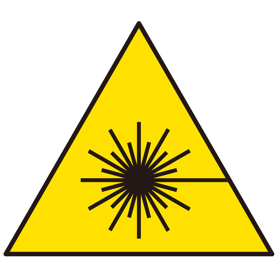 レーザ標識 817－26 レーザマーク・1辺100三角 | 【ミドリ