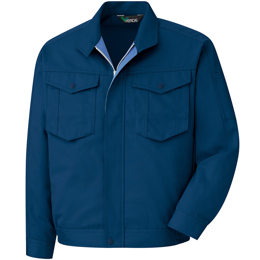 男女共用 E／Cブルゾン G347上 ネイビー| 作業服・作業着