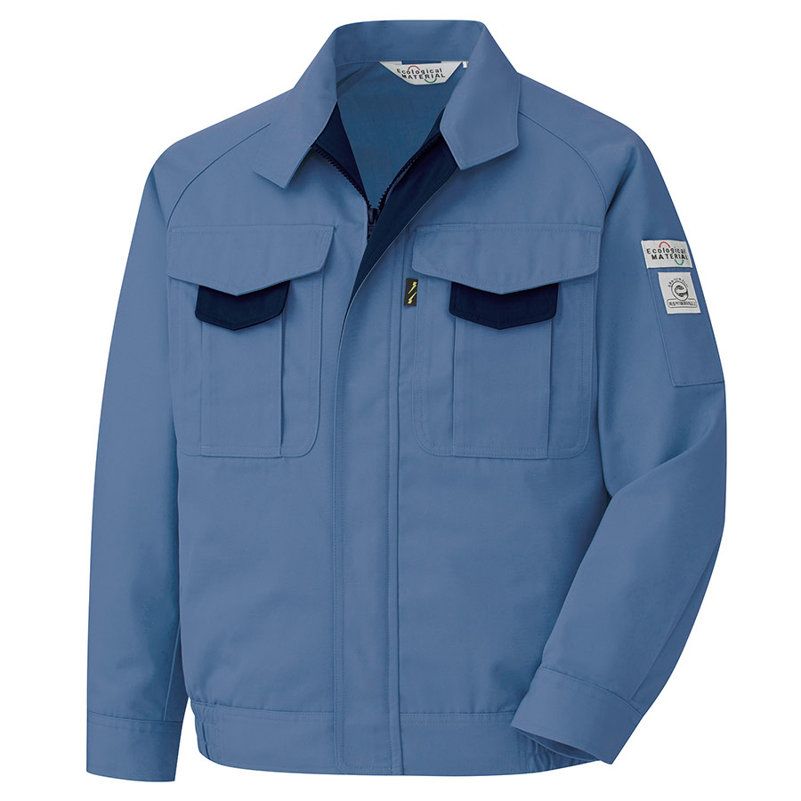 ブルゾン RC193 上 ブルー| 作業服・作業着 | 【ミドリ安全】公式通販