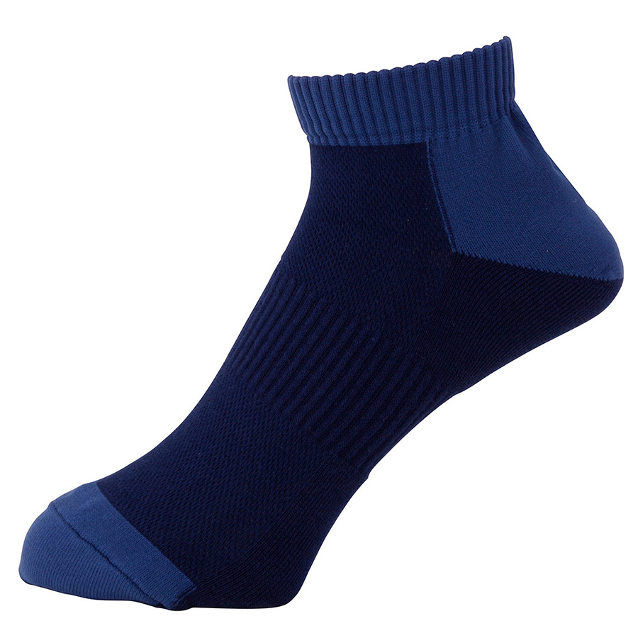 ベルデソックス ショートタイプ ネイビー フリーサイズ | 【ミドリ安全