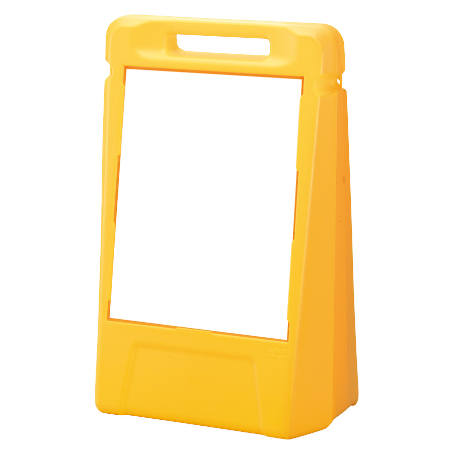 サインボックス 888－081YE 白無地 片面 | 【ミドリ安全】公式通販