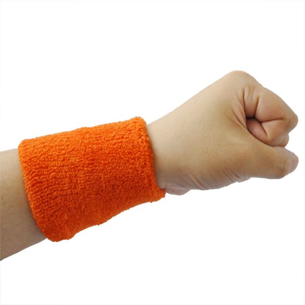 綿タオル リストバンド FT－262 オレンジ | 【ミドリ安全】公式通販
