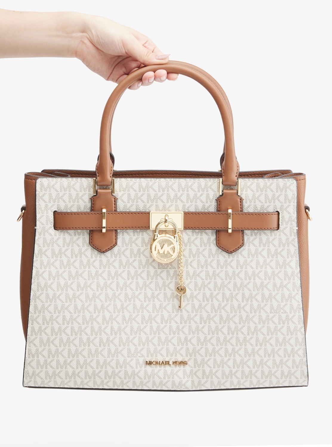 公式アウトレット】HAMILTON サッチェル ミディアム - MKシグネチャー