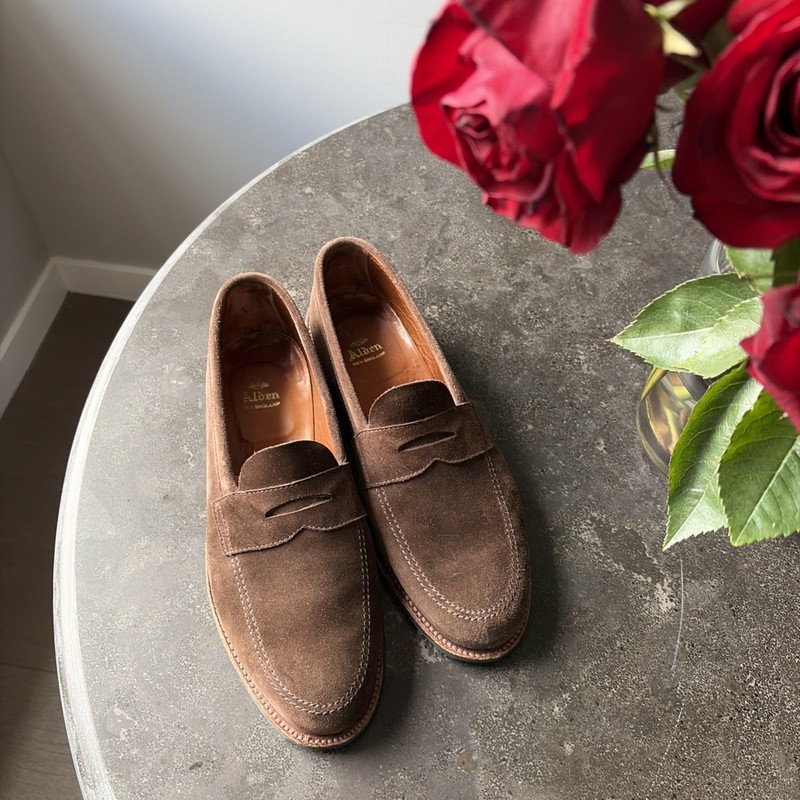 alden オールデン 54429 スエード 革靴 7.5 alden オールデン 54429