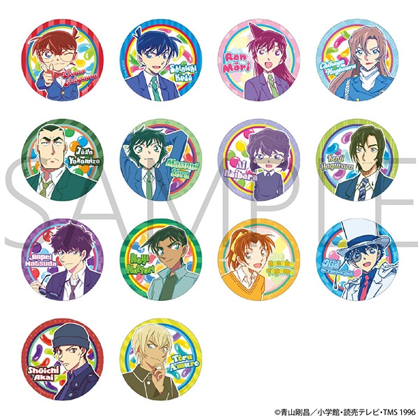 名探偵コナン キャラバッジコレクション: キャラグッズ｜ムービック