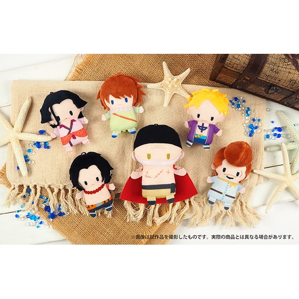 ONE PIECE フィンガーマスコット・パペラセット 白ひげ海賊団: キャラ