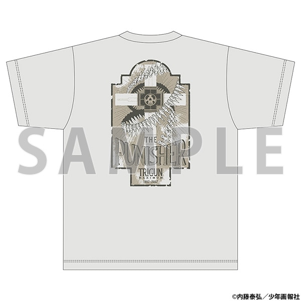 原作】Tシャツ／パニッシャー TRIGUN STAMPEDE EXHIBITION 事後通販