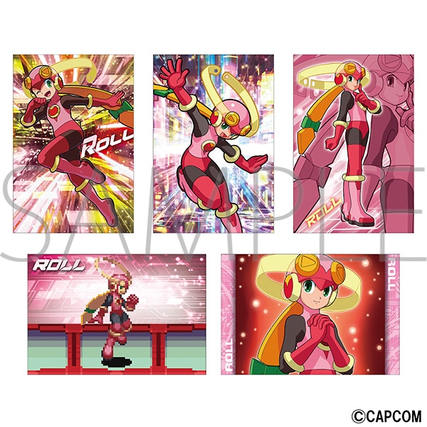 ロックマンエグゼ ポストカードセット／ロール: キャラグッズ