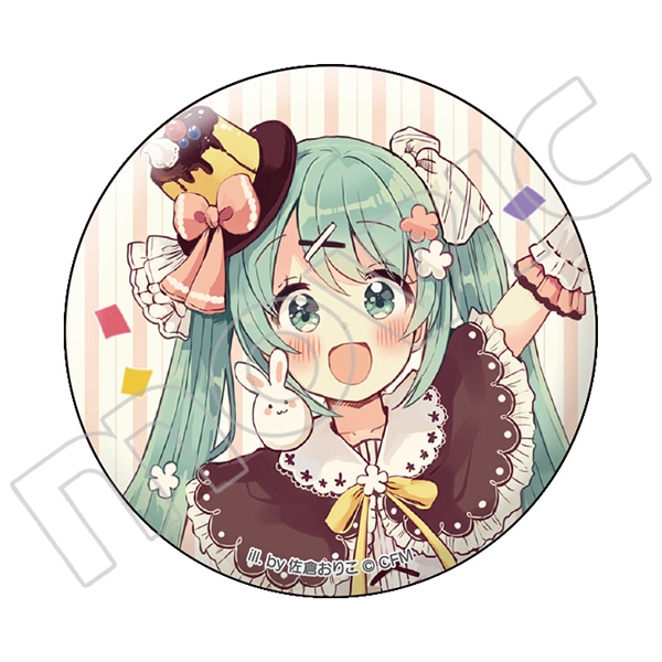 初音ミクシリーズ 缶バッジ 佐倉おりこ スイーツ ミク: キャラグッズ