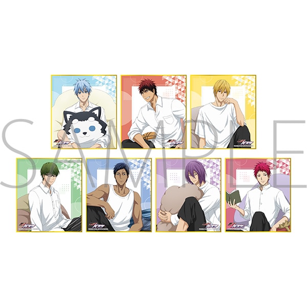 黒子のバスケ ミニ色紙コレクション: キャラグッズ｜ムービック（movic）