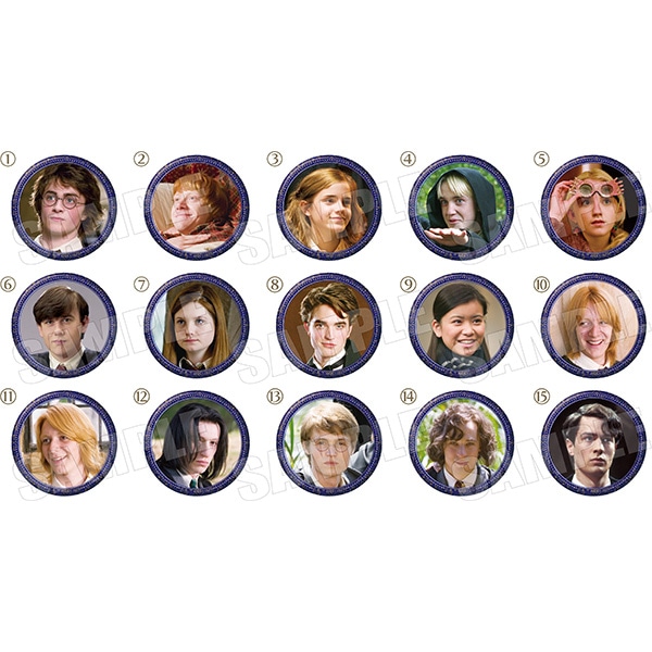 ハリーポッター 缶バッジコレクション A: キャラグッズ｜ムービック