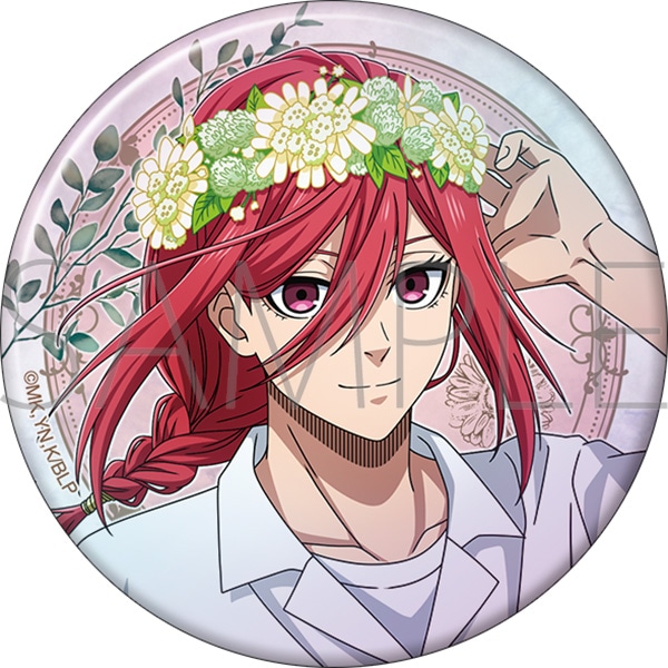 ブルーロック2期 ビッグホログラム缶バッジ／千切 豹馬: キャラグッズ