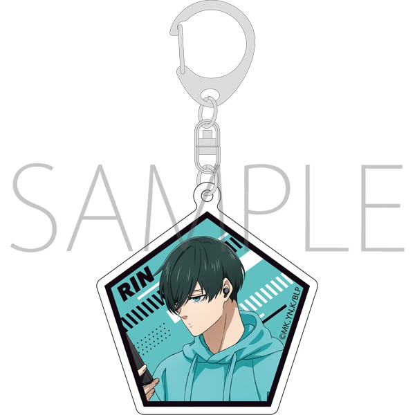 ブルーロック アクリルキーホルダー 糸師凛: キャラグッズ｜ムービック