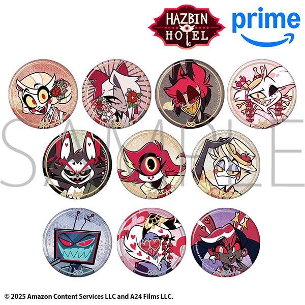 再販分】ハズビン・ホテルへようこそ キャラバッジコレクション／和服