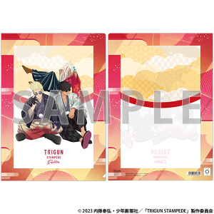 アニメ】B2布ポスター／ヴァッシュ＆ニコラス TRIGUN STAMPEDE