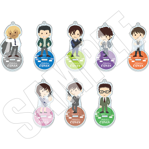 名探偵コナン 缶バッジ2個セット ゆるパレット 工藤新一＆怪盗キッド