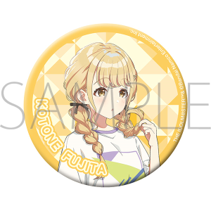 再販分】学園アイドルマスター グリッター缶バッジ／F 倉本 千奈