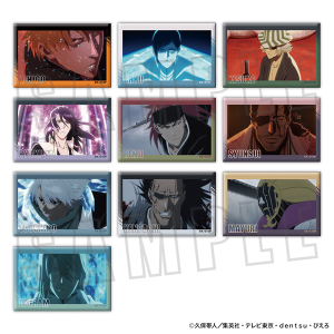 BLEACH 千年血戦篇 トレーディングスクエア缶バッジ 卍解Ver.: キャラ