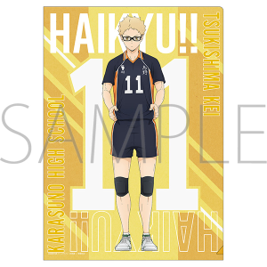 ハイキュー!! 2連アクリルキーホルダー 西谷夕 みんなの背番号