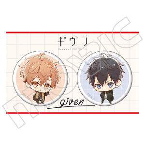 ギヴン 缶バッジセット 真冬&立夏: キャラグッズ｜ムービック（movic）
