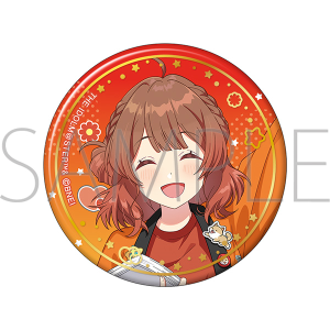 学園アイドルマスター 箔押し缶バッジ／花海咲季 初星文化祭フェア