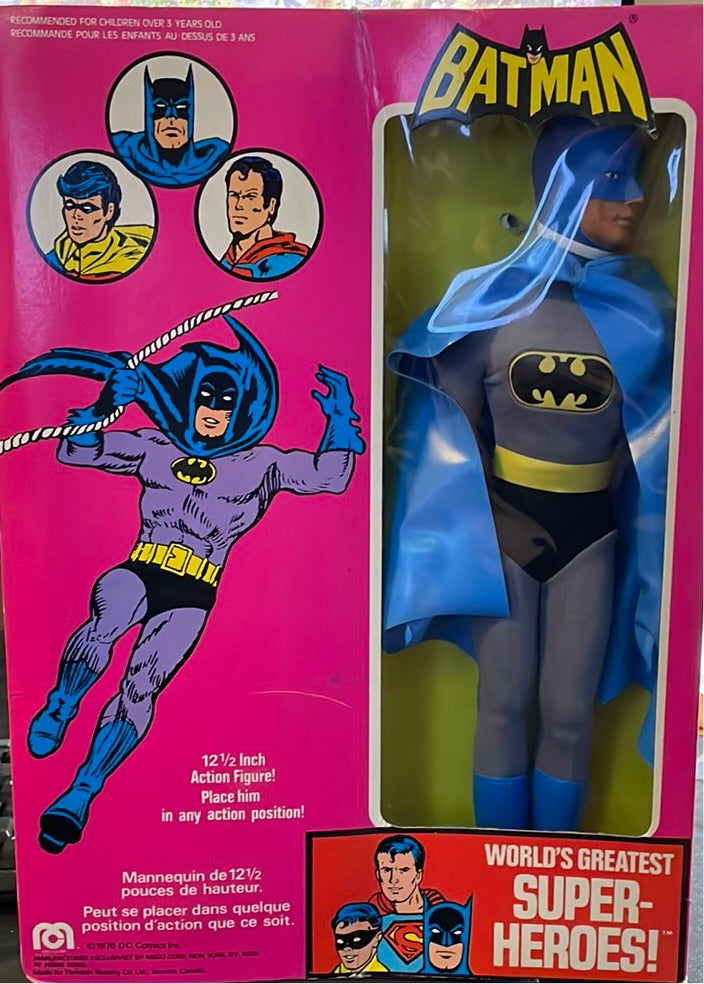 1976 MEGO WGSH 12.5 Inch Batman Vintage Action Figure – DH