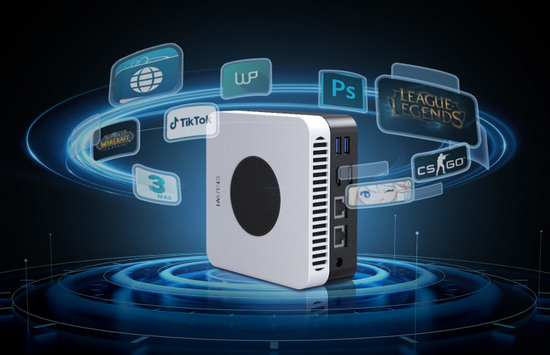 重さたったの460g！CHUWIがIntel N100プロセッサを搭載したミニPCを2万