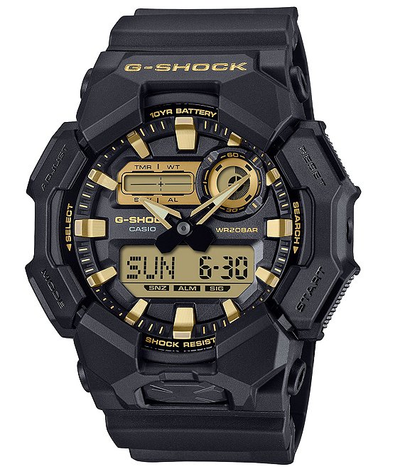 G-Shock Men's Ana-Digi Black Resin Strap Watch | Dillard's