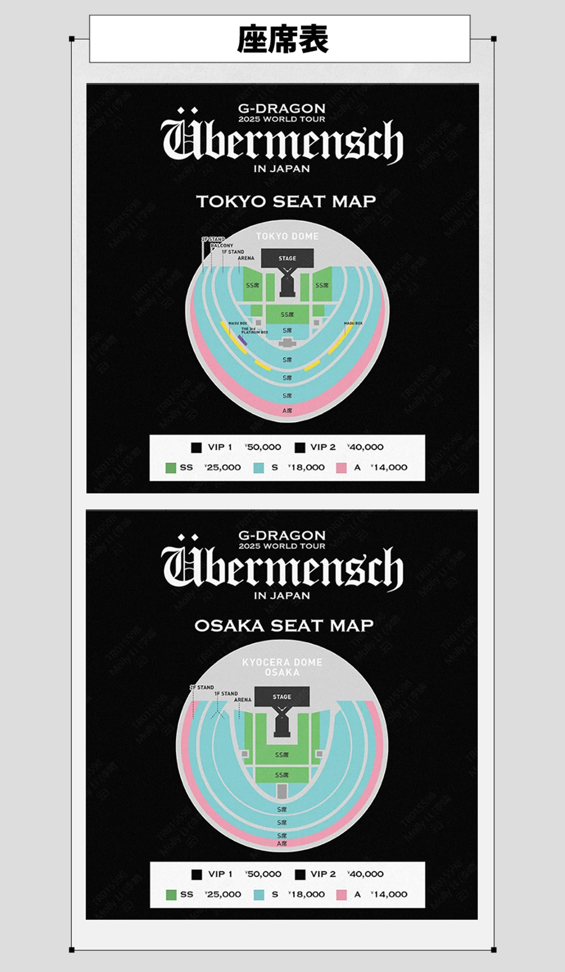 ジヨン チケット 2連番 ジヨン チケット 2連番 ジヨン チケット 2連番