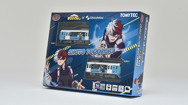 静岡鉄道A3000形 僕のヒーローアカデミア 轟焦凍 2両セット｜製品を