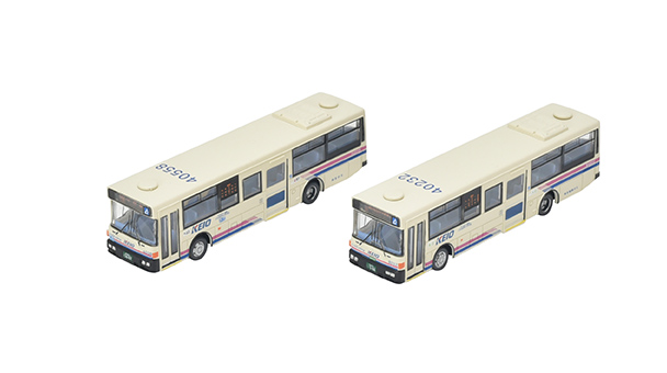 京王バスさよなら西工96MC 中型ロング車 京王電鉄バスカラー2台セット