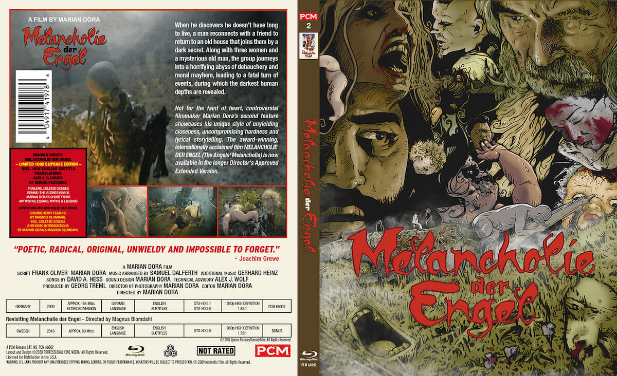 Melancholie Der Engel (Marian Dora Collection LE Slipcover) (Blu