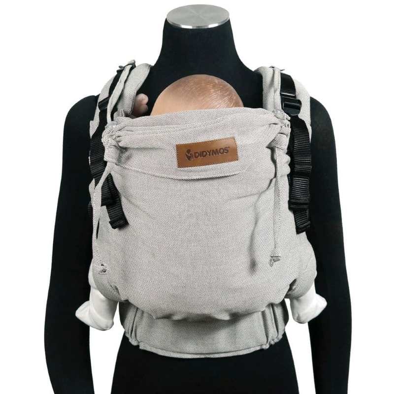 肩や腰が疲れにくい抱っこ紐｜ディディモス シルバー