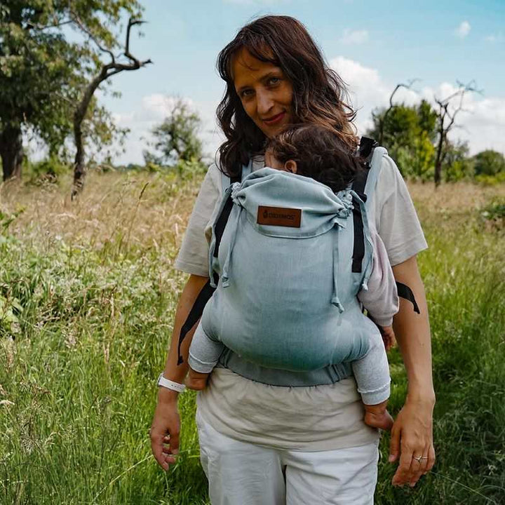 通気性の高い天然素材で抱っこ紐の暑さ対策｜ディディフィックス