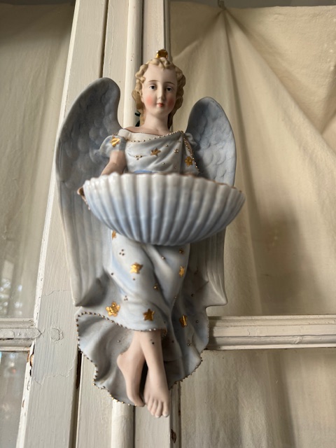 天使の聖水盤 | フランスアンティークショップディフェランス