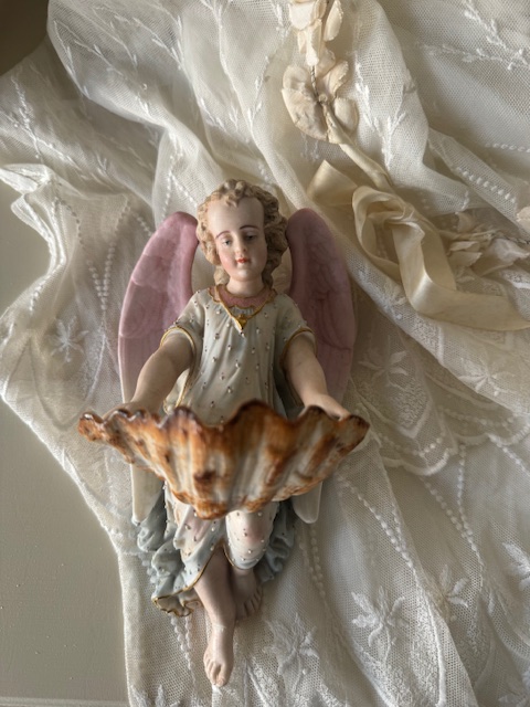 天使の聖水盤 | フランスアンティークショップディフェランス