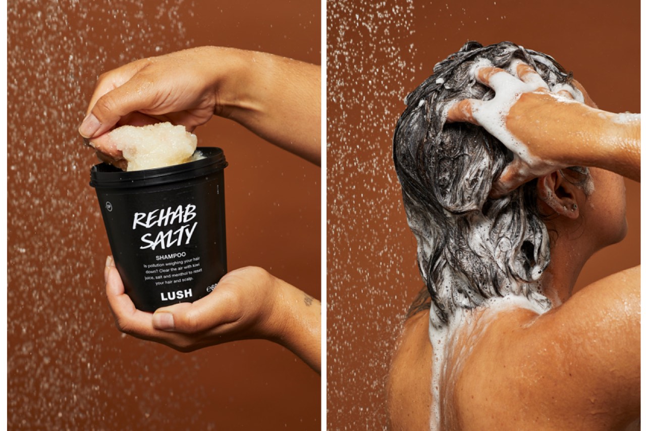 LUSHより木綿豆腐約20%配合のクリームシャンプー『ヴィーガン