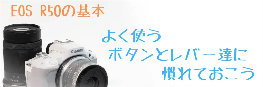 CANON EOS R50の使い方とおすすめの撮り方【超初心者向け】 | digi-cam.net