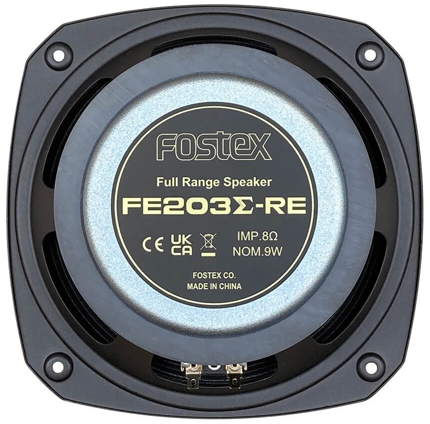 Speaker Unit Details FOSTEX FE203Σ-RE - DigitalSignager.JP