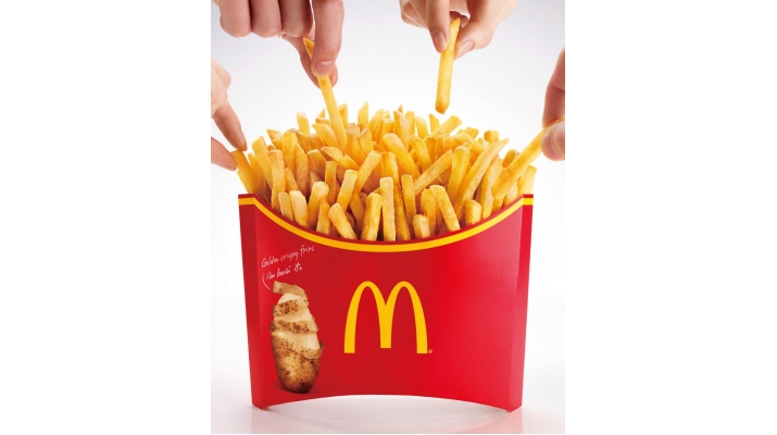 みんなでわいわい楽しめる、スペシャルサイズのマックフライポテトが