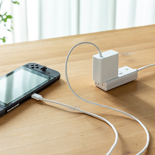 Nintendo Switch対応の高速充電器 ｜ サンワダイレクトまがじん