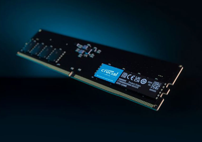 Crucial 16GB (1x 16GB) DDR5 4800MHz Desktop Memory - CT16G48C40U5