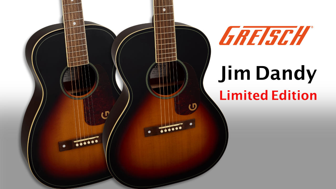 Gretsch（グレッチ）のJim Dandyシリーズに 小ぶりで持ち運びしやすい