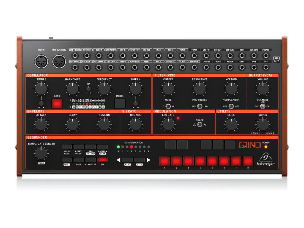 BEHRINGER（ベリンガー）からモジュラーシンセサイザー「GRIND