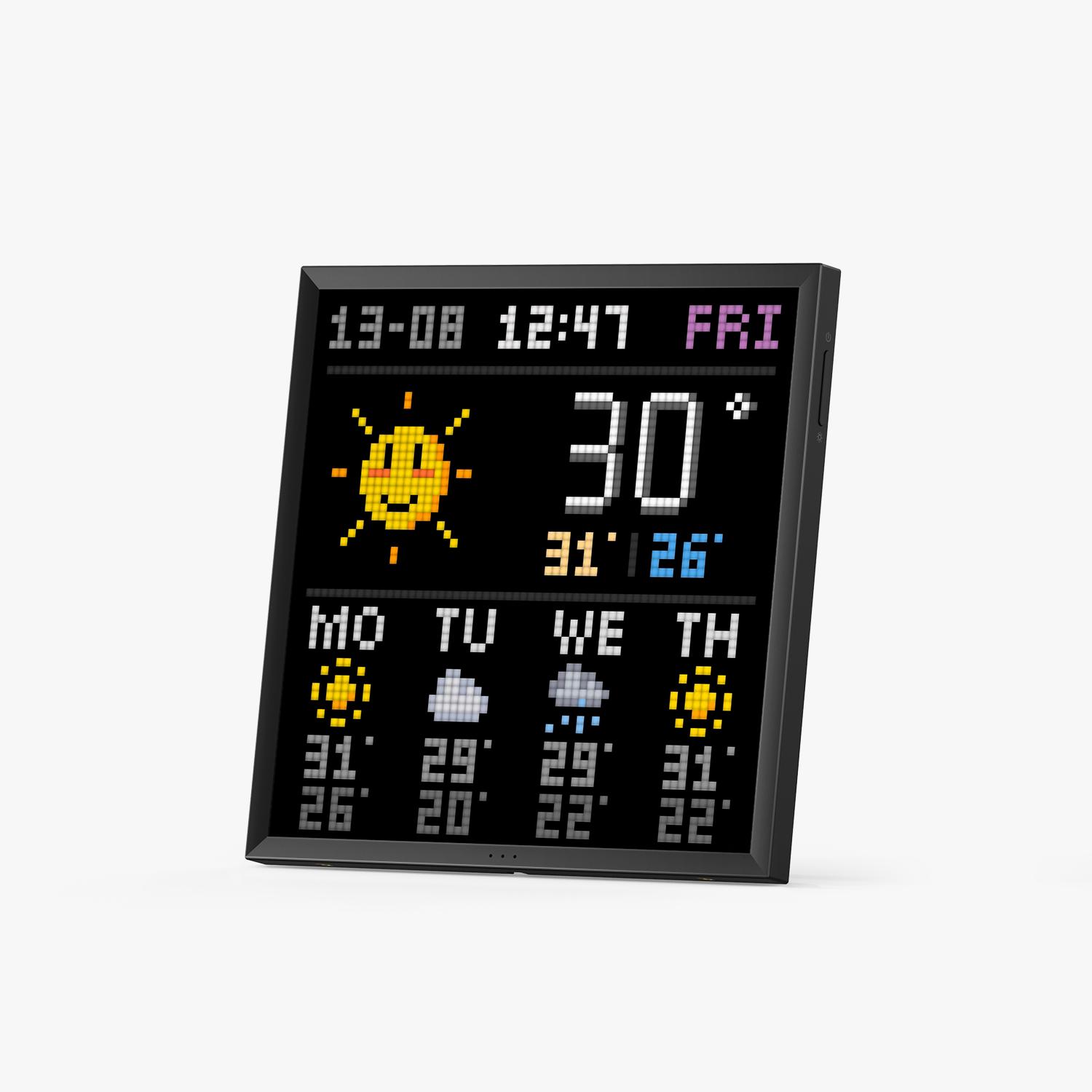 Divoom Pixoo-64 | WiFi Pixel Cloud Digital Frame | 64 X 64 LED