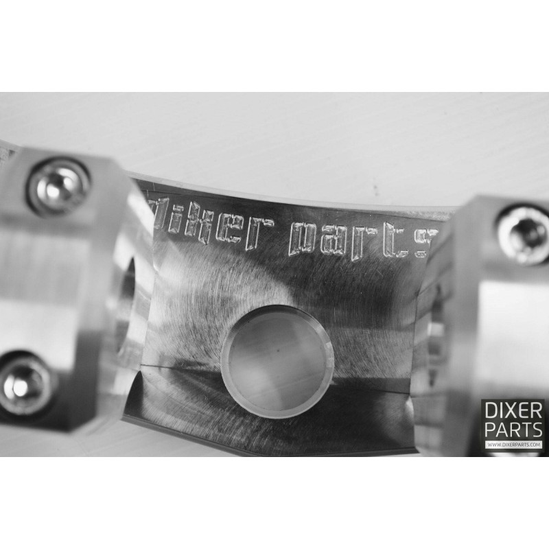 Top Triple Tree Clamp +28,6mm Risers Kawasaki ZX6R 636 (2003-2004