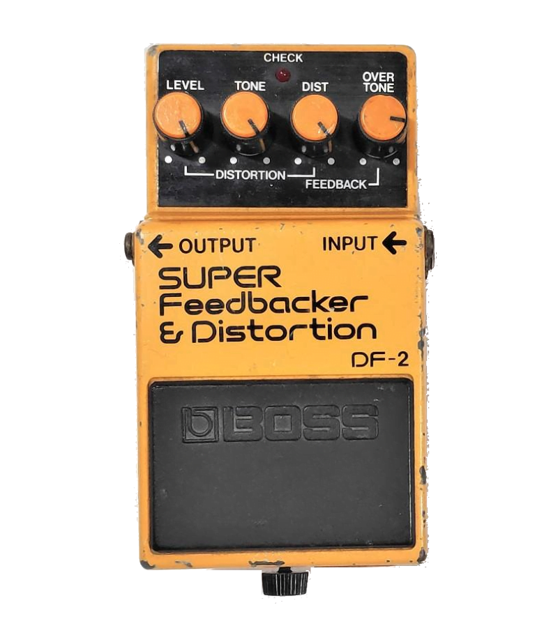 DIY Boss DF-2 Super Distortion & Feedbacker Guitar Effects Pedal