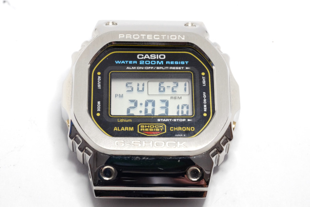 G-SHOCKメタルベゼルカスタムDW-5600C│めんてや for Watch